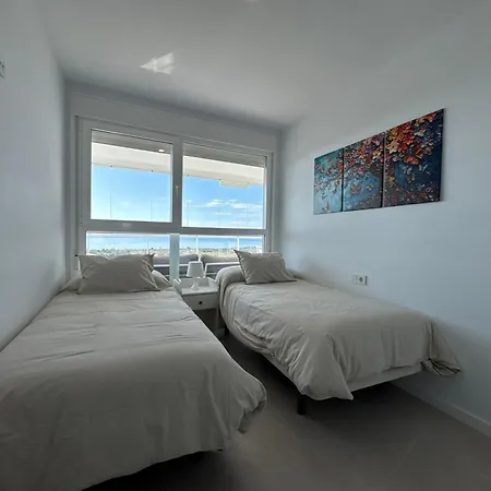 Gran Canet Salva, Moderno Con Terraza Y Vistas Al Mar